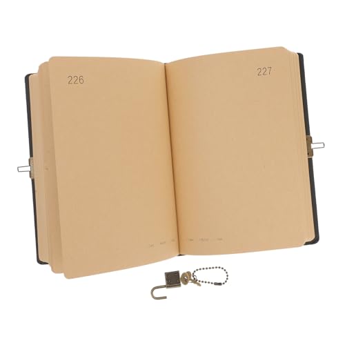 SEWACC Notizbuch mit Schloss Persönliches Tagebuch mit Zahlenschloss Planer Journal Organizer Tragbares Schreibheft für Schule Büro Reisen Privatsphäre Geschützt Stilvoll und Praktisch von SEWACC
