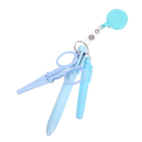 SEWACC Nurse Pen mit Verstellbarem Retractable Badge Reel Clip Textmarker Kugelschreiber und Faltbarer Schere und Flexibel für Ärzte Pflegepersonal und Krankenhausbüro SEWACC Nurse Pen mit Verstellbarem Retractable Badge Reel Clip Textmarker Kugelschreiber und Faltbarer Schere und Flexibel für Ärzte Pflegepersonal und Krankenhausbüro von SEWACC
