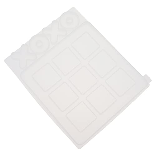 SEWACC Ox Schachspiel Silikonform DIY Epoxidharz Gießform für Große Spiele Einfach zu Reinigen und Mehrfach Verwendbar für Camping Schule und Handwerk von SEWACC