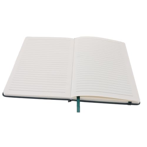 SEWACC PU Leder Notizbuch Grün Tragbares Journal Buch mit Vintage Design Leichtes Schreibheft für Studenten Büro und Reisen Stilvolles Tagebuch Hochwertiges Reise notizbuch von SEWACC