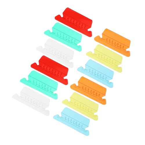 SEWACC PVC Registerkarten für Hängeregister Bunte Labels zur Datei und Ordnerkennzeichnung Abnehmbare Aktenetiketten für Büro und Aktenordner Langlebige PVC Materialien von SEWACC