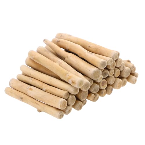 SEWACC Packung Mit Korrosionsbeständigen Holzrohstoffen Treibholzdübel Ornamentleiste Natürliches Holzscheite Unbehandelte Kleine Zweige Aquarienpflanze Bambus von SEWACC