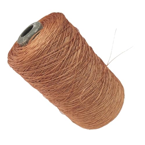 SEWACC Polyester Nähgarn Stark Reißfest Vielseitig für Hand und Maschinensticken Nähen Basteln Braun von SEWACC