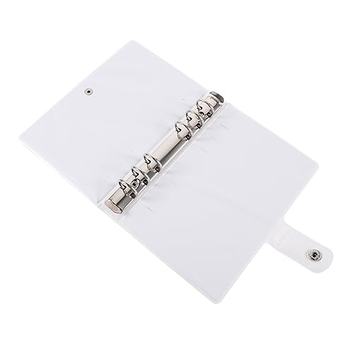 SEWACC Postkarten Alben Broschüre Abdeckung Notizbuch Ordnerhülle 6-Ringe bürozubehör bürogadges platzsparend Notizblock Dokumentenordner Ringbuchhüllen Cartoon-Ordner Plastik Yellow SEWACC Postkarten Alben Broschüre Abdeckung Notizbuch Ordnerhülle 6-Ringe bürozubehör bürogadges platzsparend Notizblock Dokumentenordner Ringbuchhüllen Cartoon-Ordner Plastik Yellow von SEWACC