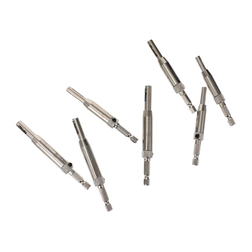 SEWACC Praktisches Scharnier bohrerset aus Langlebigem Material für Möbelbau Präzise Bohrschablone und Hinge Installation Vielseitiges Holzbohrer DIY Türen und Fenster SEWACC Praktisches Scharnier bohrerset aus Langlebigem Material für Möbelbau Präzise Bohrschablone und Hinge Installation Vielseitiges Holzbohrer DIY Türen und Fenster von SEWACC