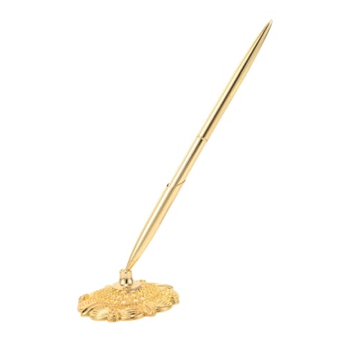 SEWACC Professioneller Business Kugelschreiber Metall Goldfarben Schnell Trocknend Ergonomisch Schreibtisch Stift Für Hotel Bank Büro Signatur von SEWACC