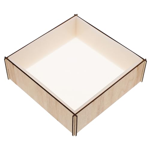 SEWACC Quadratische Silikonform für DIY Harz Specimen und Untersetzer Flexible Langlebige und Wiederverwendbare Gießform aus Holz und Premium Silikon Leicht und Tragbar für Kreative SEWACC Quadratische Silikonform für DIY Harz Specimen und Untersetzer Flexible Langlebige und Wiederverwendbare Gießform aus Holz und Premium Silikon Leicht und Tragbar für Kreative von SEWACC