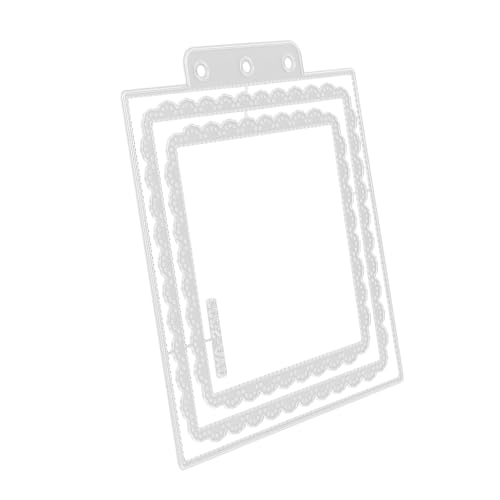 SEWACC Quadratische Stanzformen aus Robustem Kohlenstoffstahl für Scrapbooking DIY Basteln Präzise Schneidevorlagen Spitzenartige Rahmen für Kartenherstellung und Fotoalben Leicht und SEWACC Quadratische Stanzformen aus Robustem Kohlenstoffstahl für Scrapbooking DIY Basteln Präzise Schneidevorlagen Spitzenartige Rahmen für Kartenherstellung und Fotoalben Leicht und von SEWACC