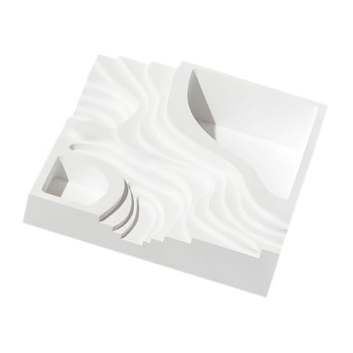 SEWACC Quadratische Terrassenform Diy Pflanzer Schimmel für Sukkulenten Handwerksform für Beton und Epoxidharz im Garten von SEWACC