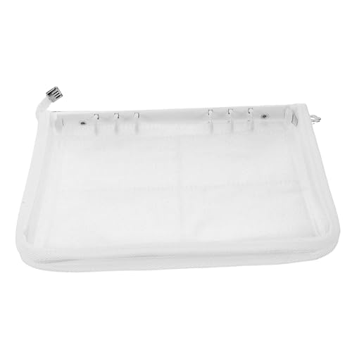 SEWACC Refillable mit Zipper und Glitzer Elementen Ring Binder für Karten und Erinnerungen Praktische Aufbewahrung für Fotos Postkarten und Sammlerstücke und Tragbar von SEWACC