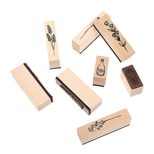 SEWACC Retro Holzstempel Set für Vasen Pflanzen und Blumen Teiliges Diy Scrapbook Stempelset für Journaling und Kreative Bastelprojekte SEWACC Retro Holzstempel Set für Vasen Pflanzen und Blumen Teiliges Diy Scrapbook Stempelset für Journaling und Kreative Bastelprojekte von SEWACC