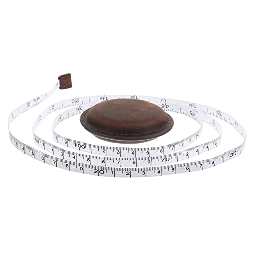 SEWACC Retro Mini Maßband Weiches Einziehbares Körpermaßband für Nähen und Handwerk Präzise Leichtes Tragbares Maßband für Körperumfang und Stoffmessung SEWACC Retro Mini Maßband Weiches Einziehbares Körpermaßband für Nähen und Handwerk Präzise Leichtes Tragbares Maßband für Körperumfang und Stoffmessung von SEWACC