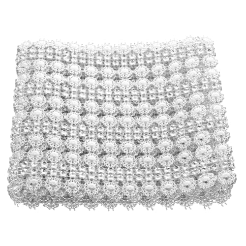 SEWACC Rhinestone Mesh Band Rolle Strasssteine Netzstoff für DIY Bastelarbeiten Kostümdekoration Vielseitig Einsetzbar Sicher Langlebig für Kleidung Hochzeit von SEWACC