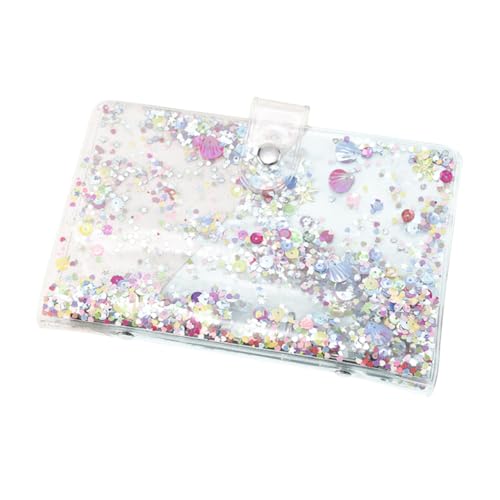 SEWACC Ringbuch Nachfüllbare Hülle Transparent Pailletten Binder Notizbuch Einband Praktisch Leicht Tragbar Für Schule Büro SEWACC Ringbuch Nachfüllbare Hülle Transparent Pailletten Binder Notizbuch Einband Praktisch Leicht Tragbar Für Schule Büro von SEWACC