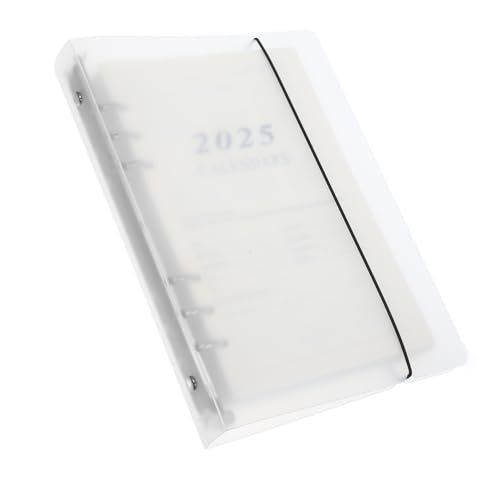 SEWACC Ringbuch Planer Notizbuch Transparentes Binder Notebook mit Englischen Innenseiten Wochenkalender Organizer für Büro und Alltag Planungsnotizbuch SEWACC Ringbuch Planer Notizbuch Transparentes Binder Notebook mit Englischen Innenseiten Wochenkalender Organizer für Büro und Alltag Planungsnotizbuch von SEWACC