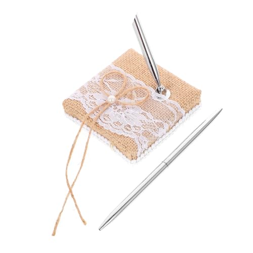 SEWACC Romantischer Hochzeits Signierstift aus Halter Leichter Kugelschreiber für bei Bankett Extra Glattes und Vielseitig Einsetzbar von SEWACC
