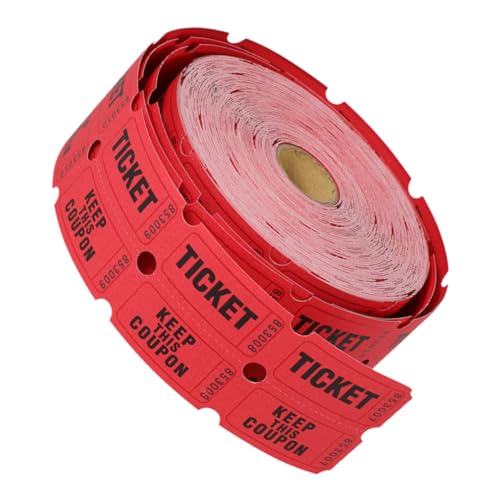 SEWACC Rote Raffle Tickets Rolle Universaltickets für Aktivitäten Einkaufszentren Karneval Spielplatz Veranstaltungen Gutscheine SEWACC Rote Raffle Tickets Rolle Universaltickets für Aktivitäten Einkaufszentren Karneval Spielplatz Veranstaltungen Gutscheine von SEWACC