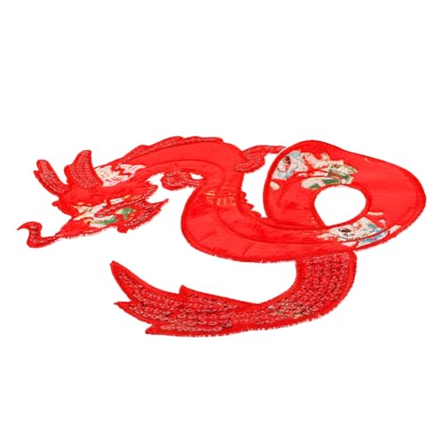 SEWACC Roter Drachen Applikation Patch aus Bestickter Aufnäher zum Aufnähen und Aufbügeln Langlebiger DIY Flicken für Kleidung Jacken Taschen Mützen und Hosen Hautfreundlich und SEWACC Roter Drachen Applikation Patch aus Bestickter Aufnäher zum Aufnähen und Aufbügeln Langlebiger DIY Flicken für Kleidung Jacken Taschen Mützen und Hosen Hautfreundlich und von SEWACC