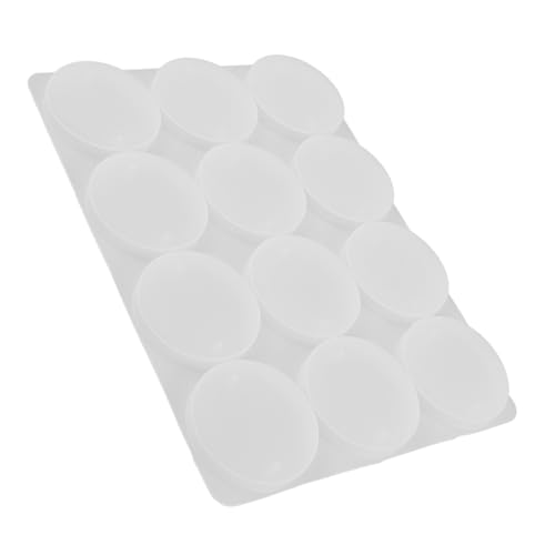 SEWACC Runde Silikonform für DIY Epoxidharz Gießform Weihnachtsdekoration Bastelset Langlebig Praktisch Einfache Handhabung zum Herstellen von Individuellen Anhängern und Ornamenten von SEWACC
