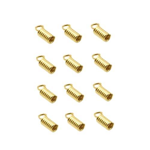 SEWACC Schmuckverschlüsse Goldene Federriegel für DIY Armbänder und Langlebig und Leicht zu Verwenden für Schmuckherstellung und Bastelprojekte von SEWACC