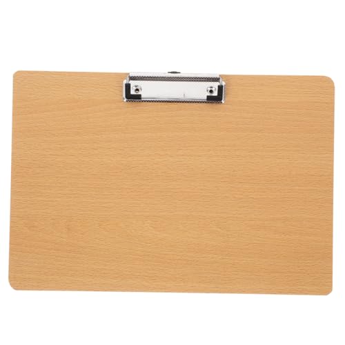 SEWACC Schreibunterlage aus Dichteplatten Robustes Clipboard mit Metallclip Glatte Oberfläche zum Schreiben und Zeichnen Vielseitig für Büro Schule und Studium Geeignet SEWACC Schreibunterlage aus Dichteplatten Robustes Clipboard mit Metallclip Glatte Oberfläche zum Schreiben und Zeichnen Vielseitig für Büro Schule und Studium Geeignet von SEWACC
