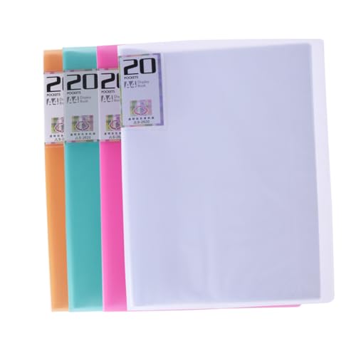 SEWACC Seitiges Informationsheft Orange Widerstandsfähiges Wiederverwendbares Kunststoff insert für Testpapiere für Büro Schule Präsentationen und Archivierung SEWACC Seitiges Informationsheft Orange Widerstandsfähiges Wiederverwendbares Kunststoff insert für Testpapiere für Büro Schule Präsentationen und Archivierung von SEWACC