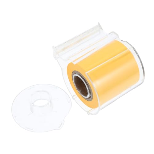 SEWACC Selbstklebende Notizrolle Tragbares Memo Pad mit Hoher Haftkraft Abreißbare Notizzettel für Büro Schule und Zuhause Orange Multifunktional SEWACC Selbstklebende Notizrolle Tragbares Memo Pad mit Hoher Haftkraft Abreißbare Notizzettel für Büro Schule und Zuhause Orange Multifunktional von SEWACC