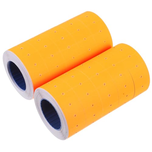 SEWACC Selbstklebende Preisetiketten Orange Blanko Aufkleber für Einzelhandel Stark Haftend Vielseitig Einsetzbar für Preisauszeichnung im Geschäft und Supermarkt SEWACC Selbstklebende Preisetiketten Orange Blanko Aufkleber für Einzelhandel Stark Haftend Vielseitig Einsetzbar für Preisauszeichnung im Geschäft und Supermarkt von SEWACC