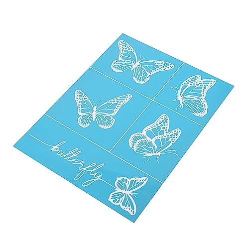 SEWACC Selbstklebende Waschbare Siebdruck Schablone Hochwertigem Formstabilem Material für DIY Textildruck Bastelprojekte und Wanddekoration Wiederverwendbar Leicht zu Reinigen SEWACC Selbstklebende Waschbare Siebdruck Schablone Hochwertigem Formstabilem Material für DIY Textildruck Bastelprojekte und Wanddekoration Wiederverwendbar Leicht zu Reinigen von SEWACC