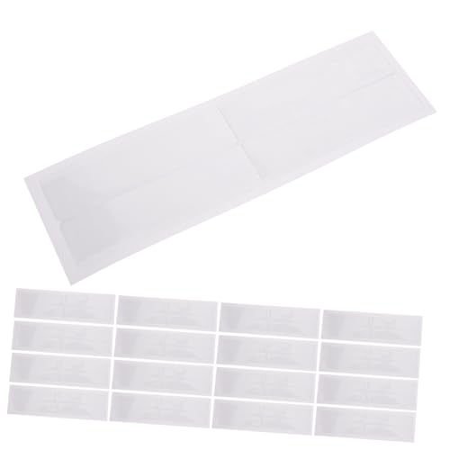 SEWACC Selbstklebende Wasserdichte PVC Labelhalter Teiliges mit Transparenten Etikettenhüllen und Weißen Karteikarten für Lager Regale und Beschriftung SEWACC Selbstklebende Wasserdichte PVC Labelhalter Teiliges mit Transparenten Etikettenhüllen und Weißen Karteikarten für Lager Regale und Beschriftung von SEWACC