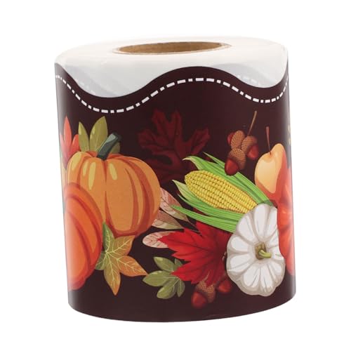 SEWACC Selbstklebender Abnehmbarer Thanksgiving Rahmen Aufkleber aus Hochwertigem Papier Verschleißfest Dekorativ für Pinnwand Tafel und Schreibtisch für Klassenzimmer und Büro SEWACC Selbstklebender Abnehmbarer Thanksgiving Rahmen Aufkleber aus Hochwertigem Papier Verschleißfest Dekorativ für Pinnwand Tafel und Schreibtisch für Klassenzimmer und Büro von SEWACC