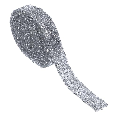 SEWACC Selbstklebendes Strassband Breit Bling Glitzerband mit Starkem Halt für DIY Basteln Schmuck Kleidung Auto Dekoration SEWACC Selbstklebendes Strassband Breit Bling Glitzerband mit Starkem Halt für DIY Basteln Schmuck Kleidung Auto Dekoration von SEWACC