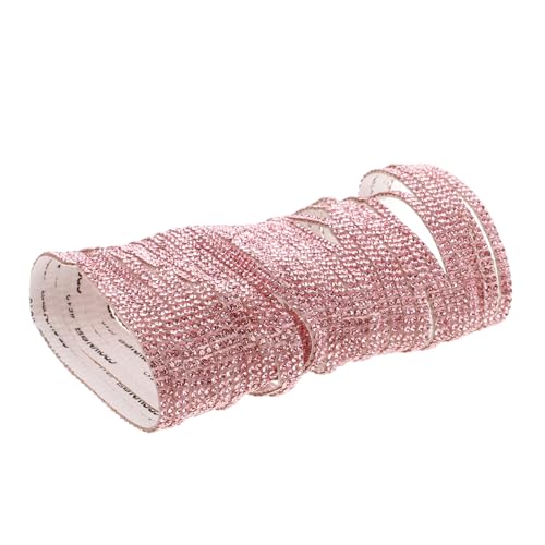 SEWACC Selbstklebendes Strassband Kristall Dekorband DIY Strasssteine Schmuckband für Auto und Modeaccessoires Langlebige Einfache Anwendung Vielseitige Verzierung von SEWACC