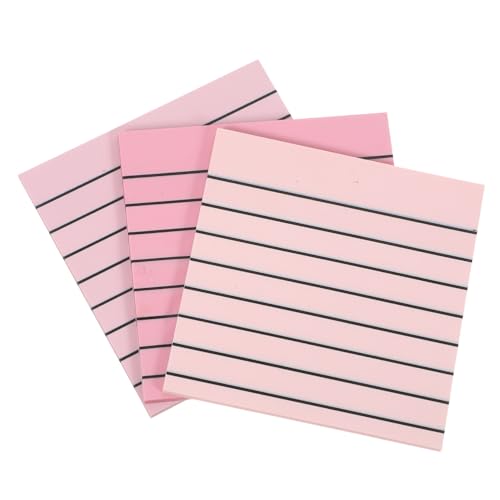 SEWACC Semi Transparente Selbstklebende Notizzettel mit Farbverlauf in Wasserfest Beschreibbar Praktische Memo Pads für Büro und Zuhause Langlebige Haftnotizen für To Do Listen und von SEWACC