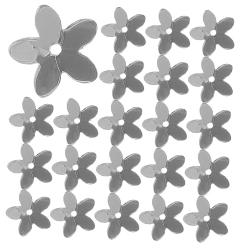 SEWACC Silberne PVC Fünfblättrige Blüten Pailletten für Kleidung Nähen DIY Basteln Flache Schmuck Dekoration für Taschen und Handarbeiten SEWACC Silberne PVC Fünfblättrige Blüten Pailletten für Kleidung Nähen DIY Basteln Flache Schmuck Dekoration für Taschen und Handarbeiten von SEWACC