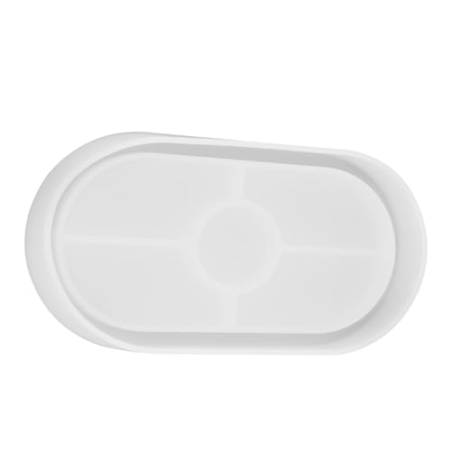 SEWACC Silicone Epoxy Tray Molds Ovale Formen für Schmuck und Bastelarbeiten Diy Gießformen für Stabile und Langlebige Epoxidharz Projekte für Untersetzer und Dekorative von SEWACC