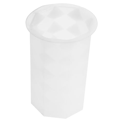 SEWACC Silikon Kerzenform DIY Gießform für Aromatherapiekerzen Langlebig Wiederverwendbar Praktisch für Handgemachte Duftkerzen Fondant und Bastelarbeiten Geeignet von SEWACC
