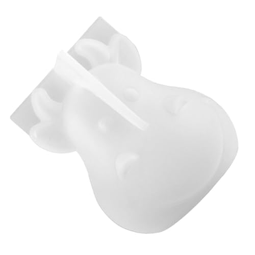 SEWACC Silikon Kuh Dekorationsform für DIY Epoxidharz Maskottchen Robuste Silikonform für Rindermotiv Basteln Kuhfigur Gießform für Kreative Geschenke und Tischdeko von SEWACC