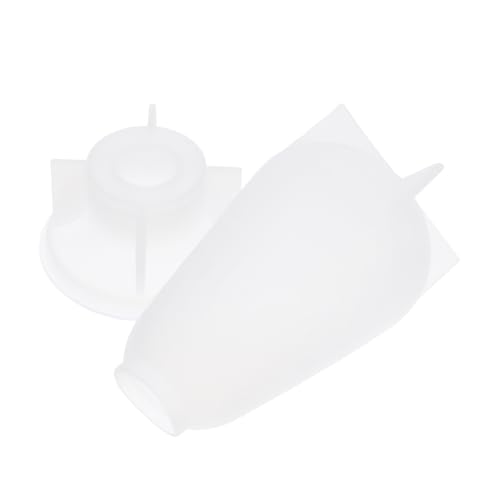 SEWACC Silikon Lampenform mit Sockel Flexible Epoxidharz Glühbirnenform für Kerzen Seifen Resin Kunst Blumenexponate DIY Bastelprojekte Stabile und Detailreiche Gießform SEWACC Silikon Lampenform mit Sockel Flexible Epoxidharz Glühbirnenform für Kerzen Seifen Resin Kunst Blumenexponate DIY Bastelprojekte Stabile und Detailreiche Gießform von SEWACC