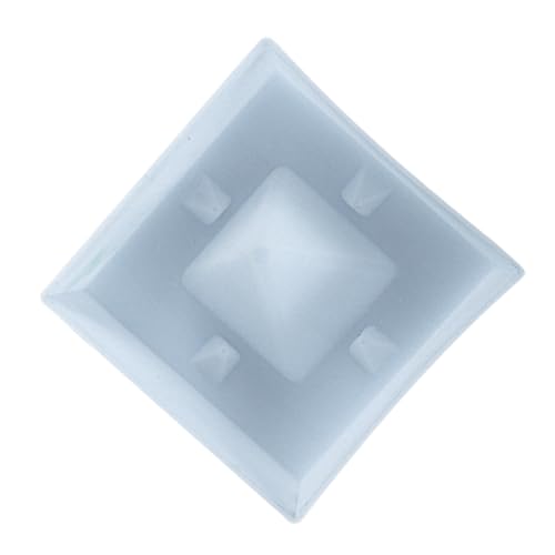 SEWACC Silikon Pyramidengießform Flexibel Glatt für Epoxidharz DIY Handwerk Pyramidenornament Basteln Zuhause Dekoration Kreative Silikonform Langlebig von SEWACC