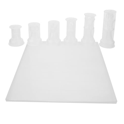 SEWACC Silikon Schachformen DIY Schachbrett Formen Flexibel Wiederverwendbar Epoxidharz Gießformen Handwerk Schachspiel Basteln Geschenk für Familie Bekannte SEWACC Silikon Schachformen DIY Schachbrett Formen Flexibel Wiederverwendbar Epoxidharz Gießformen Handwerk Schachspiel Basteln Geschenk für Familie Bekannte von SEWACC