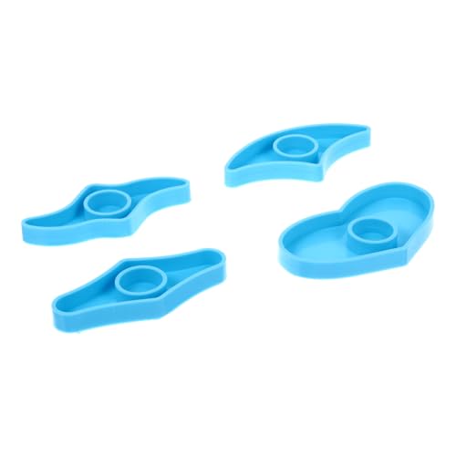 SEWACC Silikon-daumen-seitenhalter-form-set Lesezeichen Für Leser Schlüsseldekoration Seitenverteiler Loch-design von SEWACC