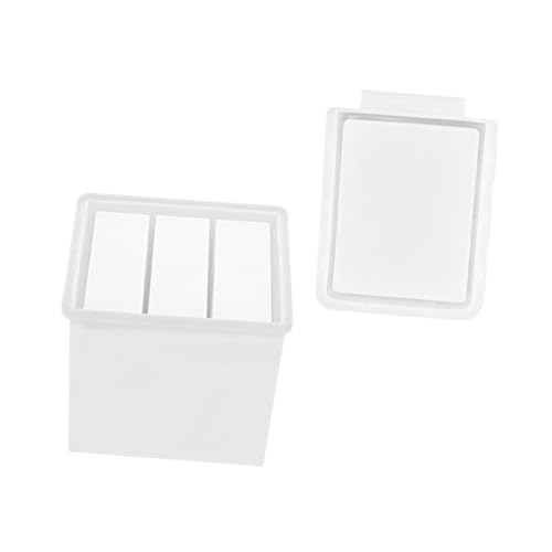 SEWACC Silikonform Aufbewahrungsbox Gießform Flexibel Langlebig DIY Handgemacht Kunsthandwerk Molde für Schmuck und Kleinteile Organisator von SEWACC