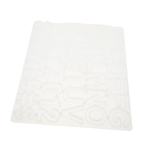 SEWACC Silikonform Buchstaben Zahlen für Schmuck Anhänger Herstellung DIY Epoxidharz Anhänger Gießform Transparente Silikonform für Kreative Bastelprojekte Geeignet für Hobbyhandwerker SEWACC Silikonform Buchstaben Zahlen für Schmuck Anhänger Herstellung DIY Epoxidharz Anhänger Gießform Transparente Silikonform für Kreative Bastelprojekte Geeignet für Hobbyhandwerker von SEWACC