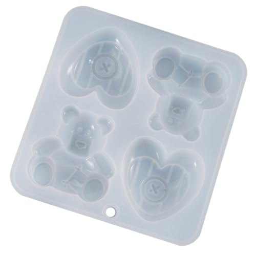 SEWACC Silikonform DIY Crystal Epoxidharz Gießform für Basteln Halbplastisch Tier Herz Dekorationsform Flexibel Transparent Leicht zu Reinigen SEWACC Silikonform DIY Crystal Epoxidharz Gießform für Basteln Halbplastisch Tier Herz Dekorationsform Flexibel Transparent Leicht zu Reinigen von SEWACC