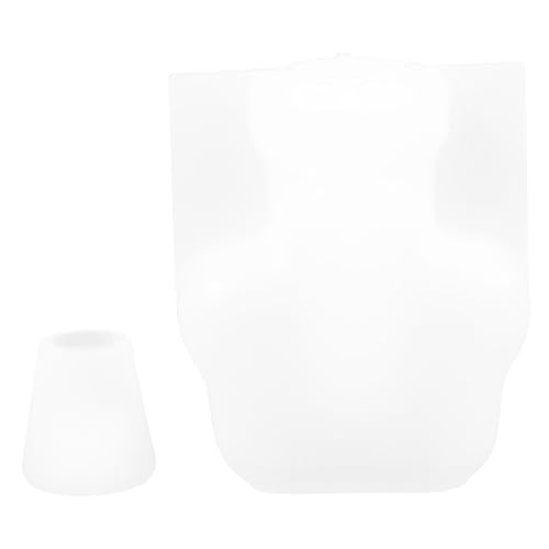 SEWACC Silikonform Herzförmige Wunscherfüllungsflasche DIY Harzform für Duft und Sandflaschen Kreative Gießform für Dekoration und Handwerksprojekte von SEWACC