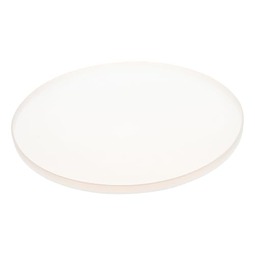 SEWACC Silikonform Rund für Epoxidharz DIY Tischplatte Kreative Silikonform für Untersetzer Hitzebeständig und Langlebig für Kunsthandwerk mit Blumen und Glitzer von SEWACC