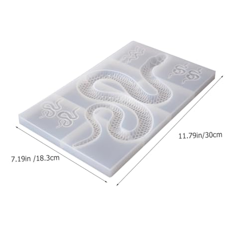 SEWACC Silikonform Schlange Anhänger Gießform Flexibel Langlebig mit Glatter Oberfläche für Epoxidharz DIY Schmuckherstellung Dekorative Anhänger Herstellung SEWACC Silikonform Schlange Anhänger Gießform Flexibel Langlebig mit Glatter Oberfläche für Epoxidharz DIY Schmuckherstellung Dekorative Anhänger Herstellung von SEWACC