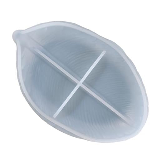 SEWACC Silikonform Tablett DIY Wiederverwendbar Dekorative Gießform für Resin Schmuckablage Organizer Langlebig Sicher Kreative Bastelgestaltung von SEWACC