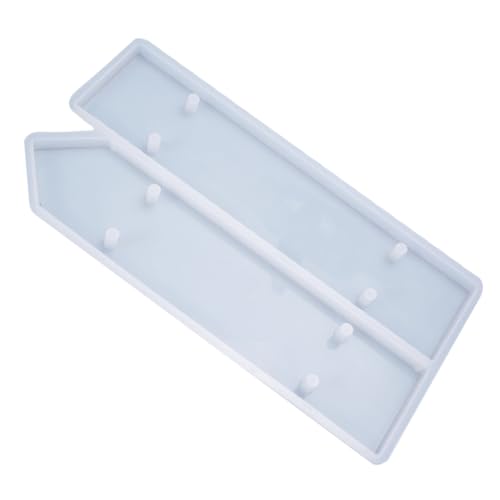 SEWACC Silikonform Türschild Gießform für Epoxidharz DIY Hausnummer Tag Flexible Transparente Silikonharzform Einfach zu Entformen und Reinigen Langlebiges Material für Kreative von SEWACC
